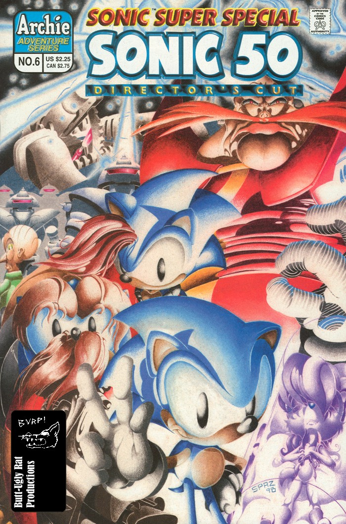 Sonic - Archie Adventure Series (Special) 1998c  Cover Page